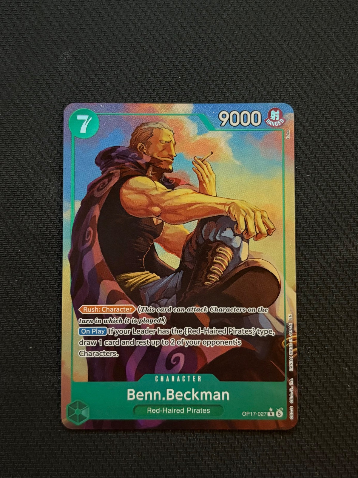 Benn.Beckman (Alternate Art) OP17-027 (The World's Strongest Warriors)