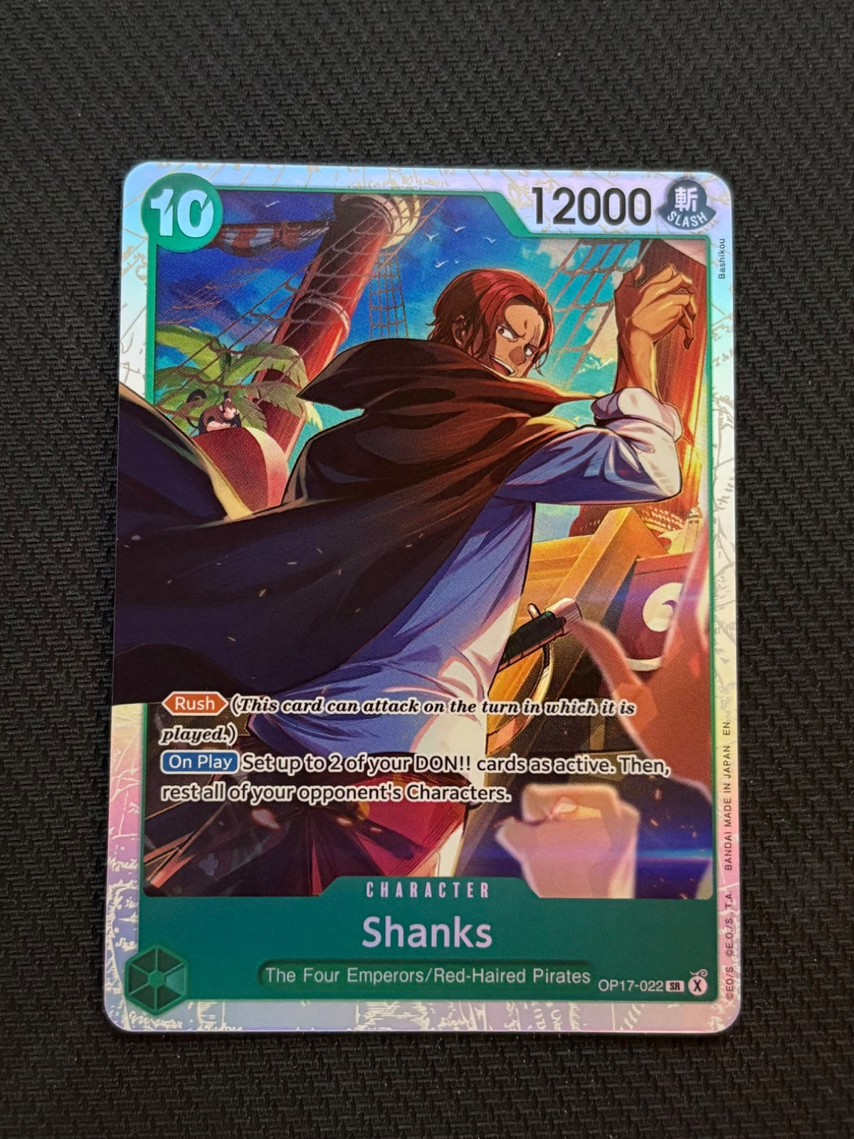 Shanks (022) OP17-022 (The World's Strongest Warriors)