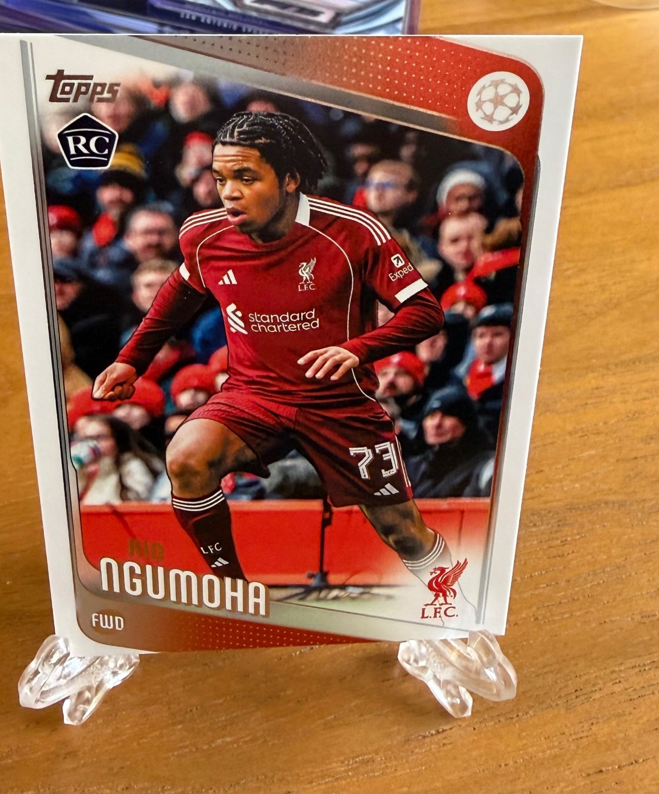 Rio Ngumoha RC Topps UCC