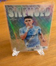 Topps UCC CHROME “ silenced “ Phil Foden