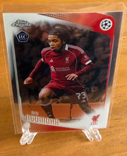 Rio Ngumoha topps chrome RC