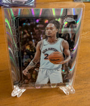 Devin Vassels rainbow refractor topps chrome NBA