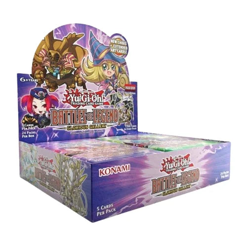 YUGIOH BATTLE OF LEGENDS GLORIOUS GALLERY BOOSTER BOX