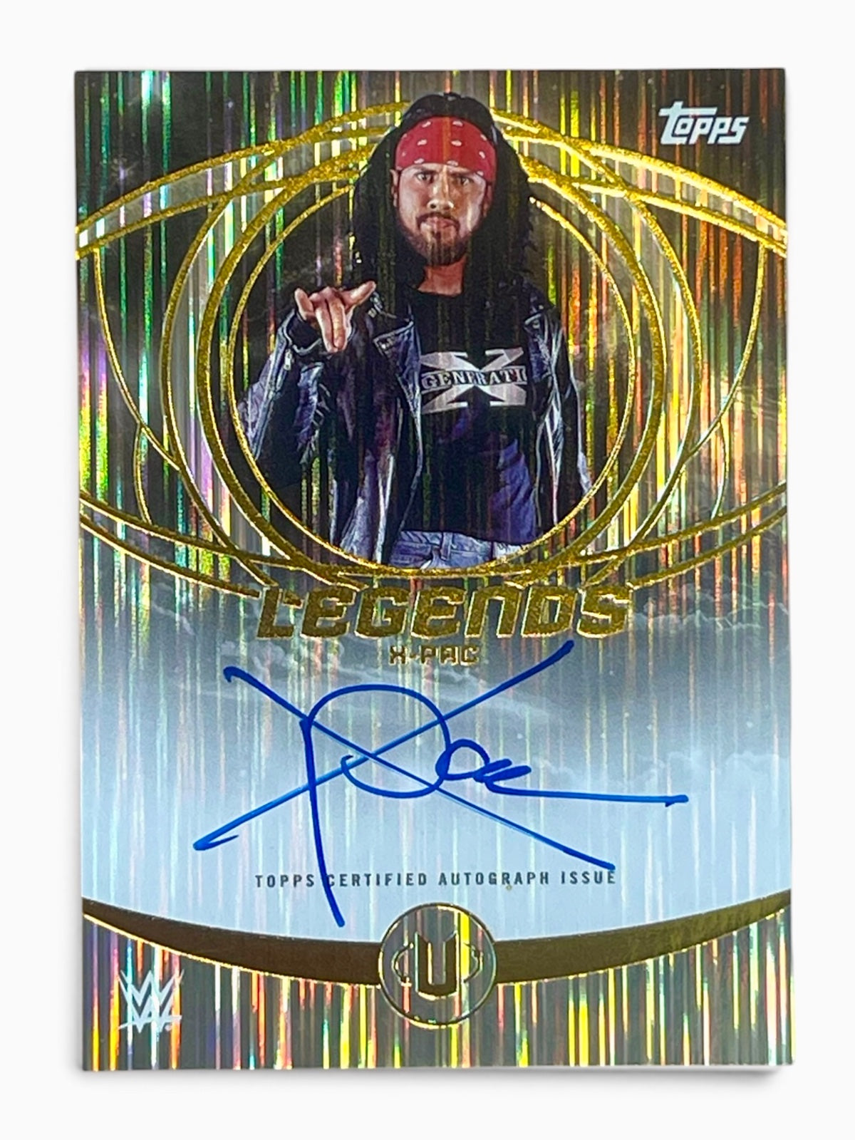 2025 Topps Universe WWE X-Pac Legends Auto