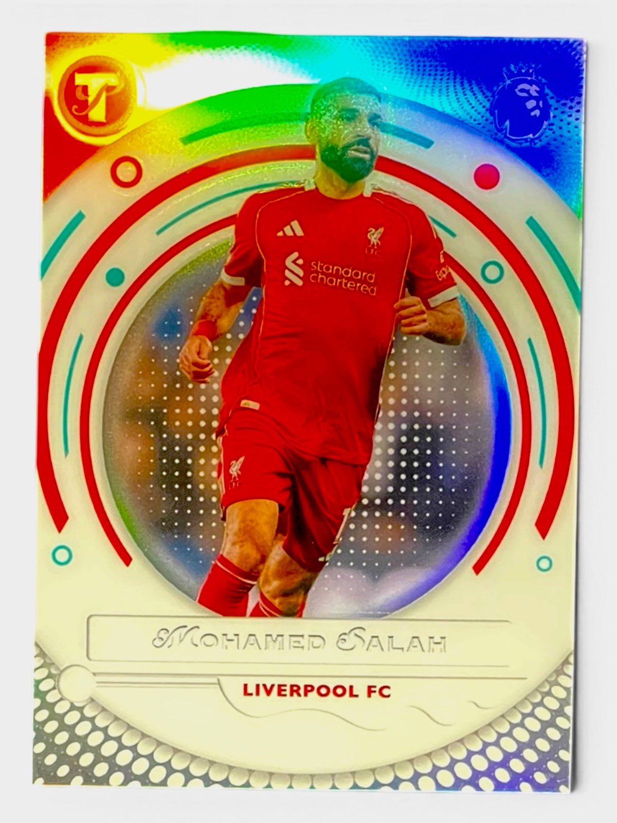 2025 Topps Chrome Pristine Premier League Mohamed Salah Refractor