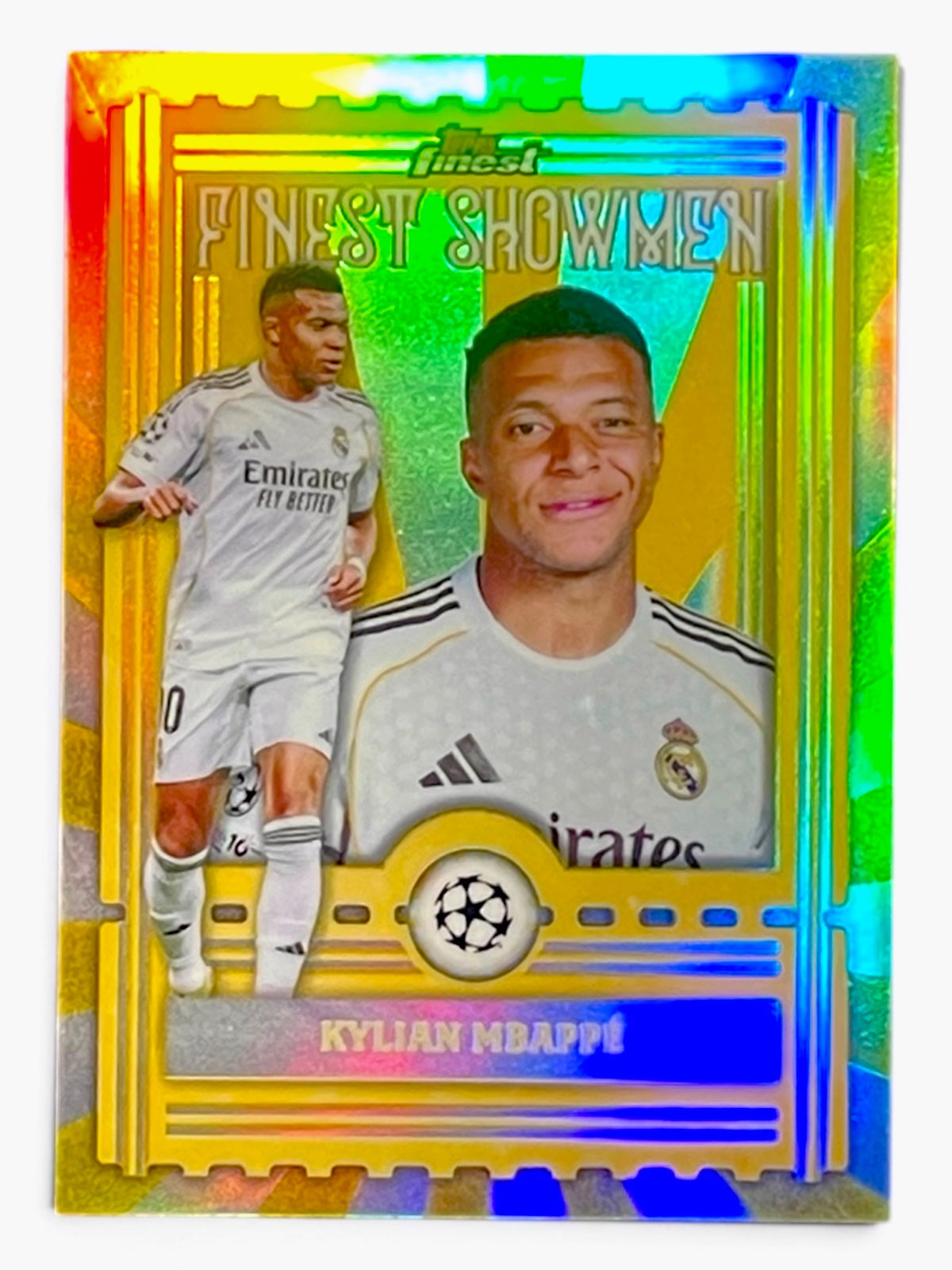 2026 Topps Finest  Kylian Mbappe Finest Showmen