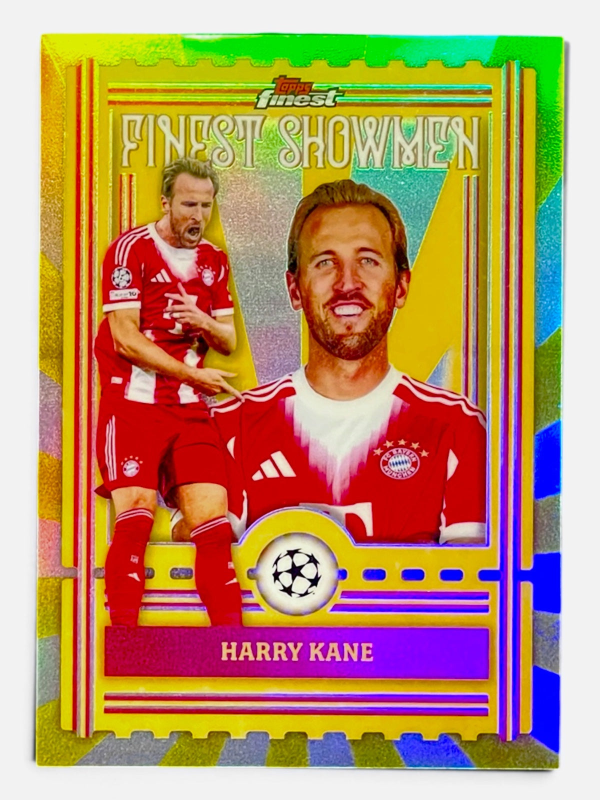 2026 Topps Finest Harry Kane Finest Showmen