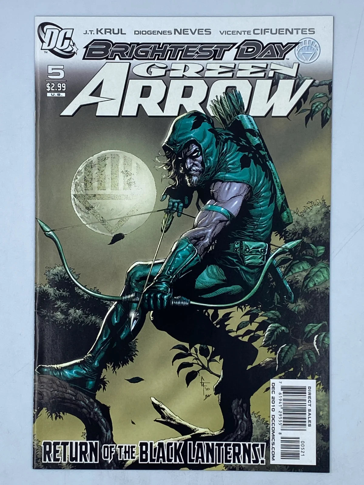 Green Arrow Vol.4 #5 from DC Comics (December 2010)