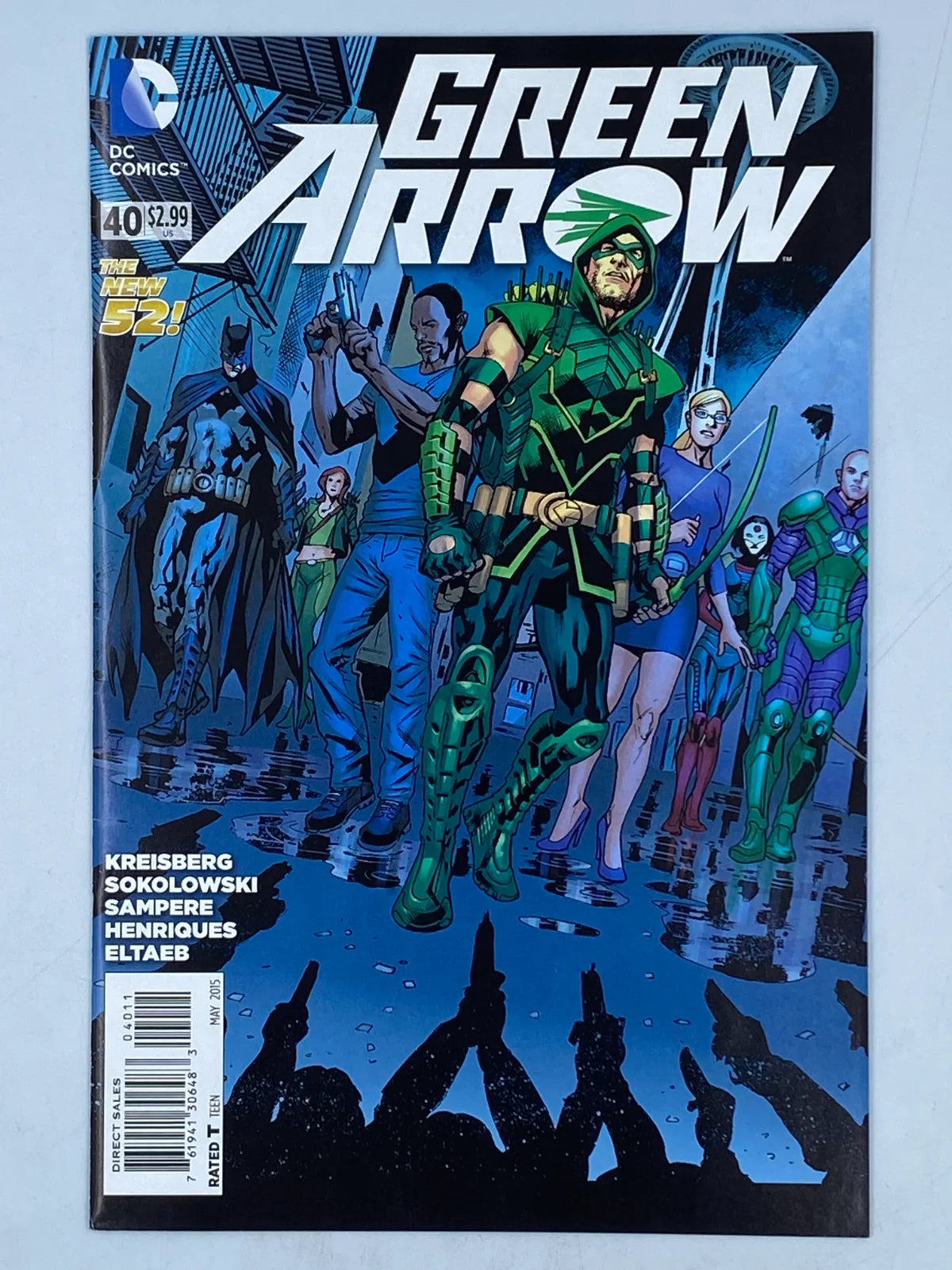Green Arrow Vol.5 #40 (The New 52), published in May 2015.