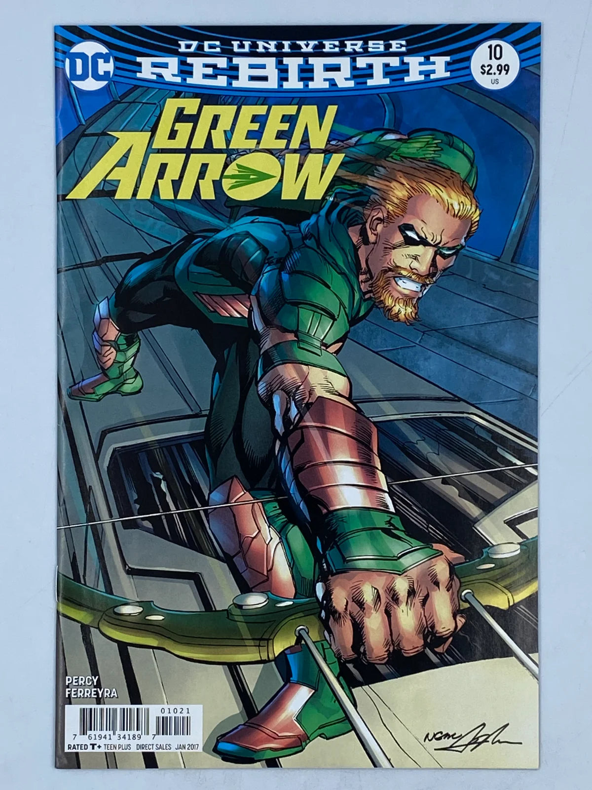 Green Arrow Vol. 6 #10B from the DC Universe Rebirth era