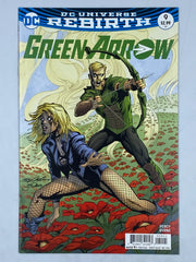 Green Arrow Vol.6 #9, published by DC Comics. DC Universe Rebirth line in December 2016