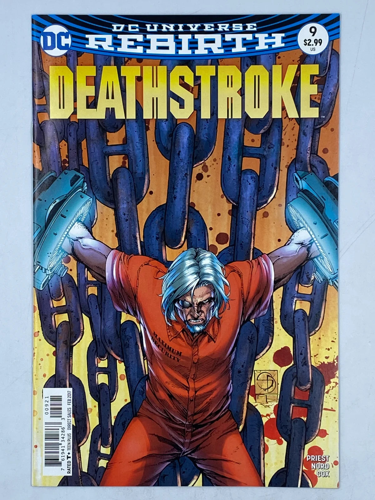 Deathstroke (2016) Vol.4 #9B from DC Comics