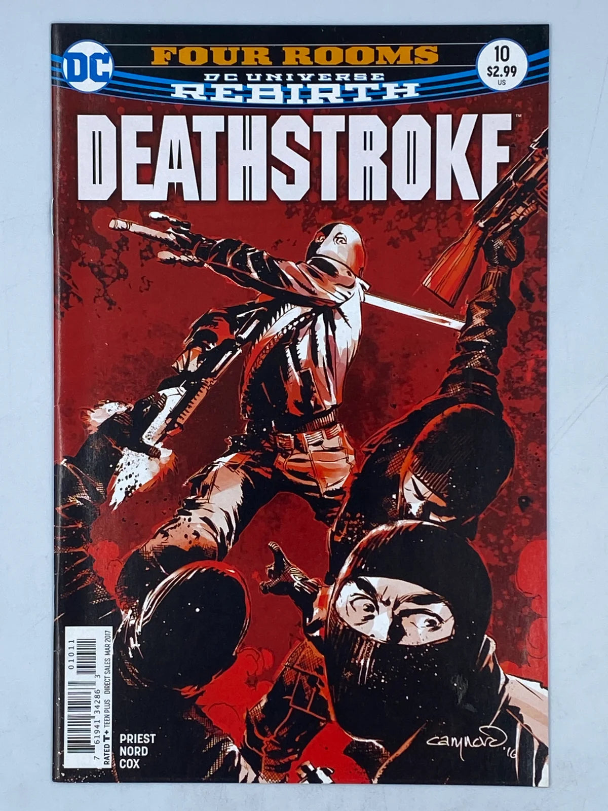 Deathstroke Vol. 4 #10 from DC Comics' Rebirth era