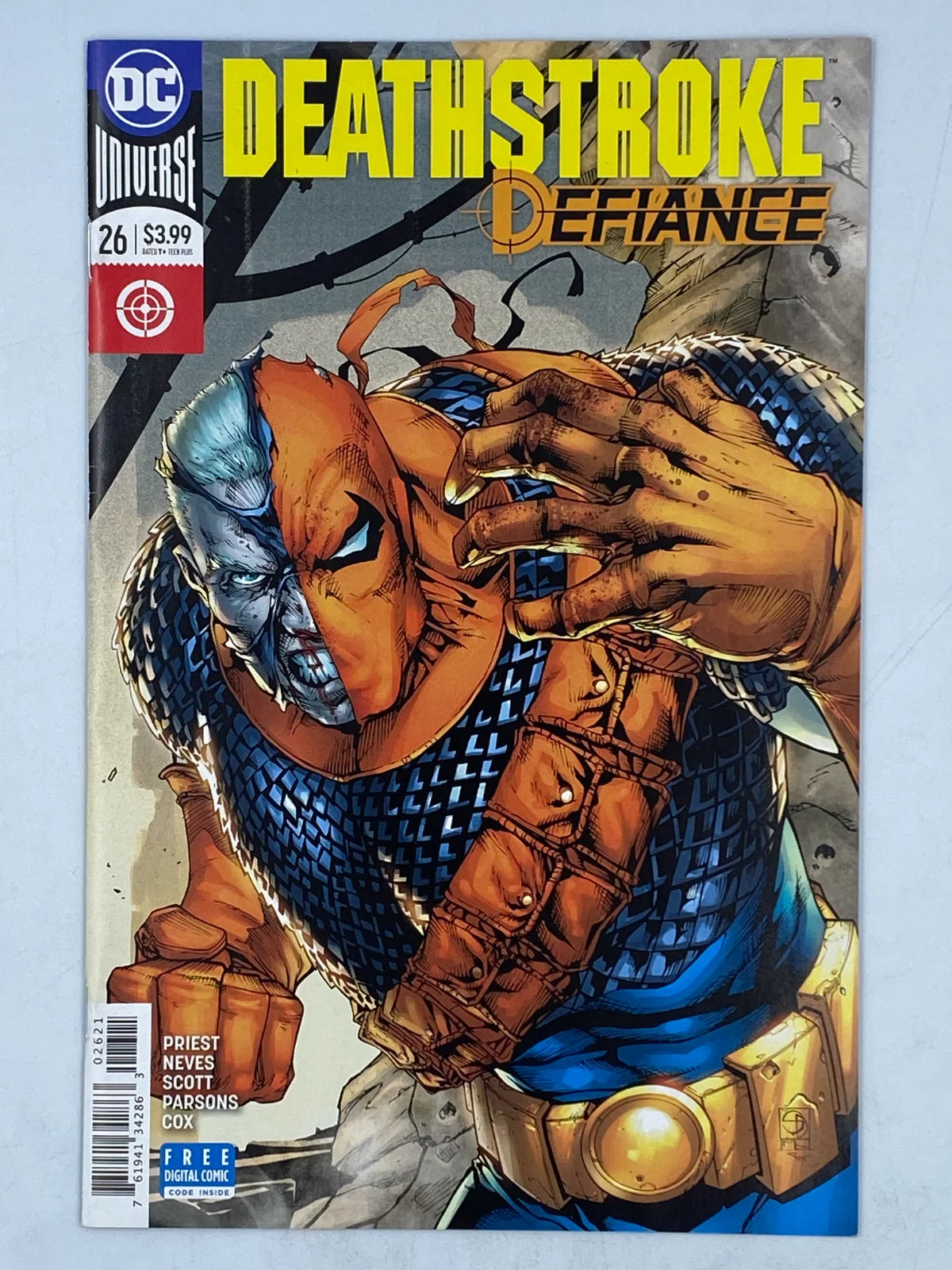 Deathstroke (Vol. 4) #26, published by DC Comics in February 2018