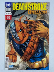 Deathstroke (Vol. 4) #26, published by DC Comics in February 2018
