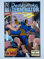 Deathstroke the Terminator #22, published by DC Comics in May 1993