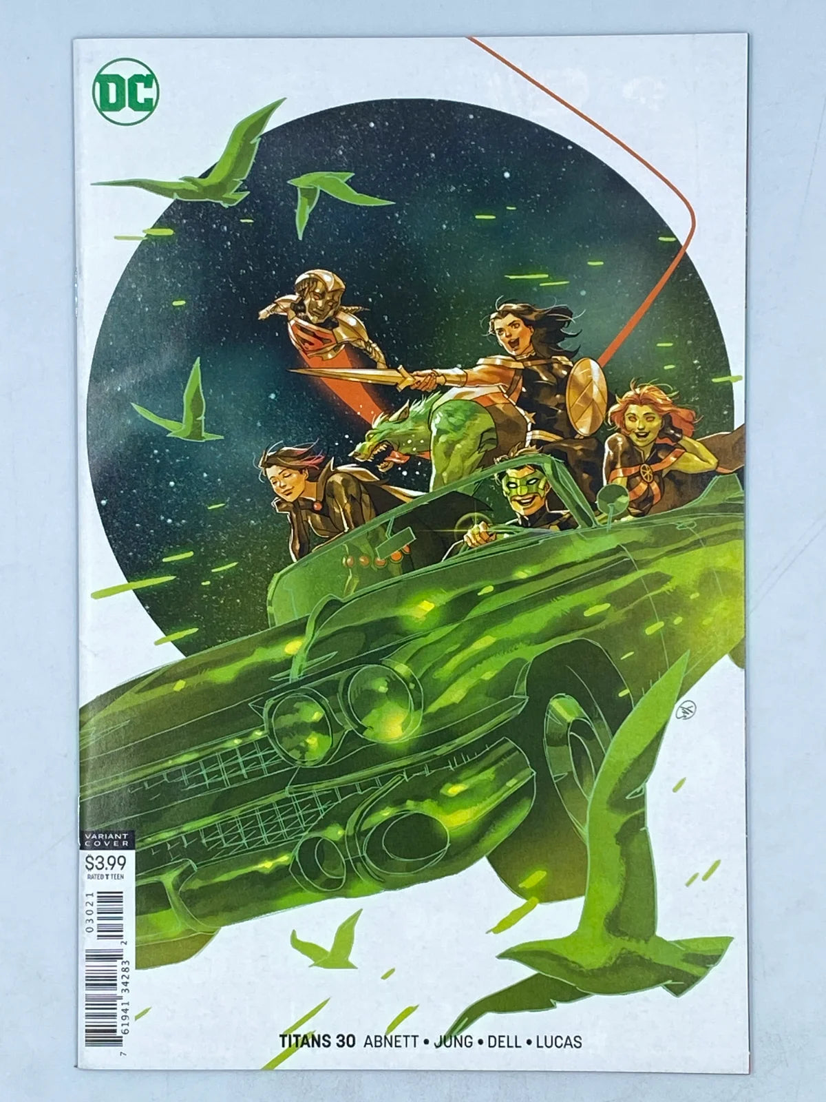 Titans #30 (Variant Cover B by Yasmine Putri) is a 2018 DC comic