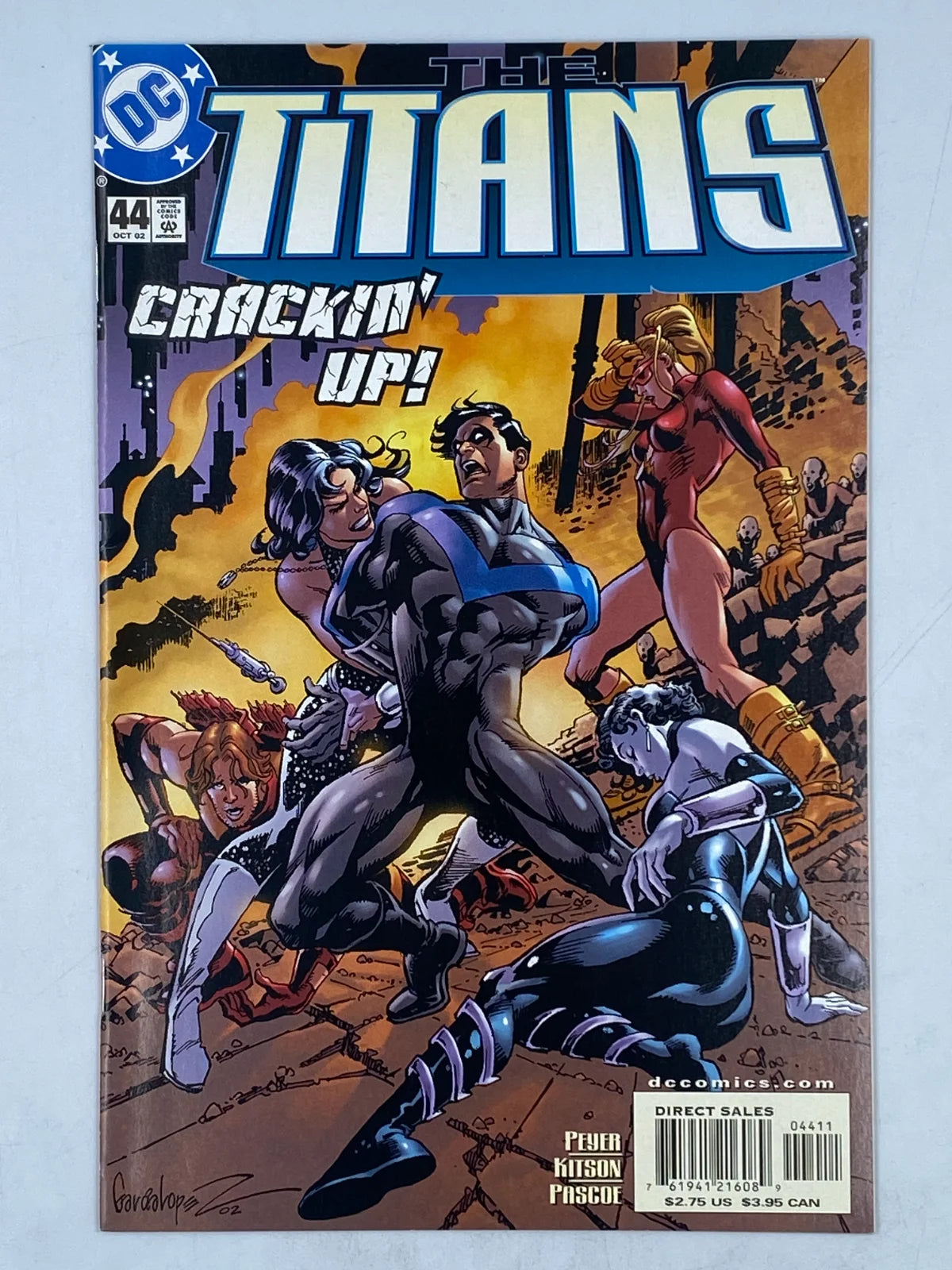 The Titans #44 published by DC Comics in October 2002, subtitled Chemical World, Part 3