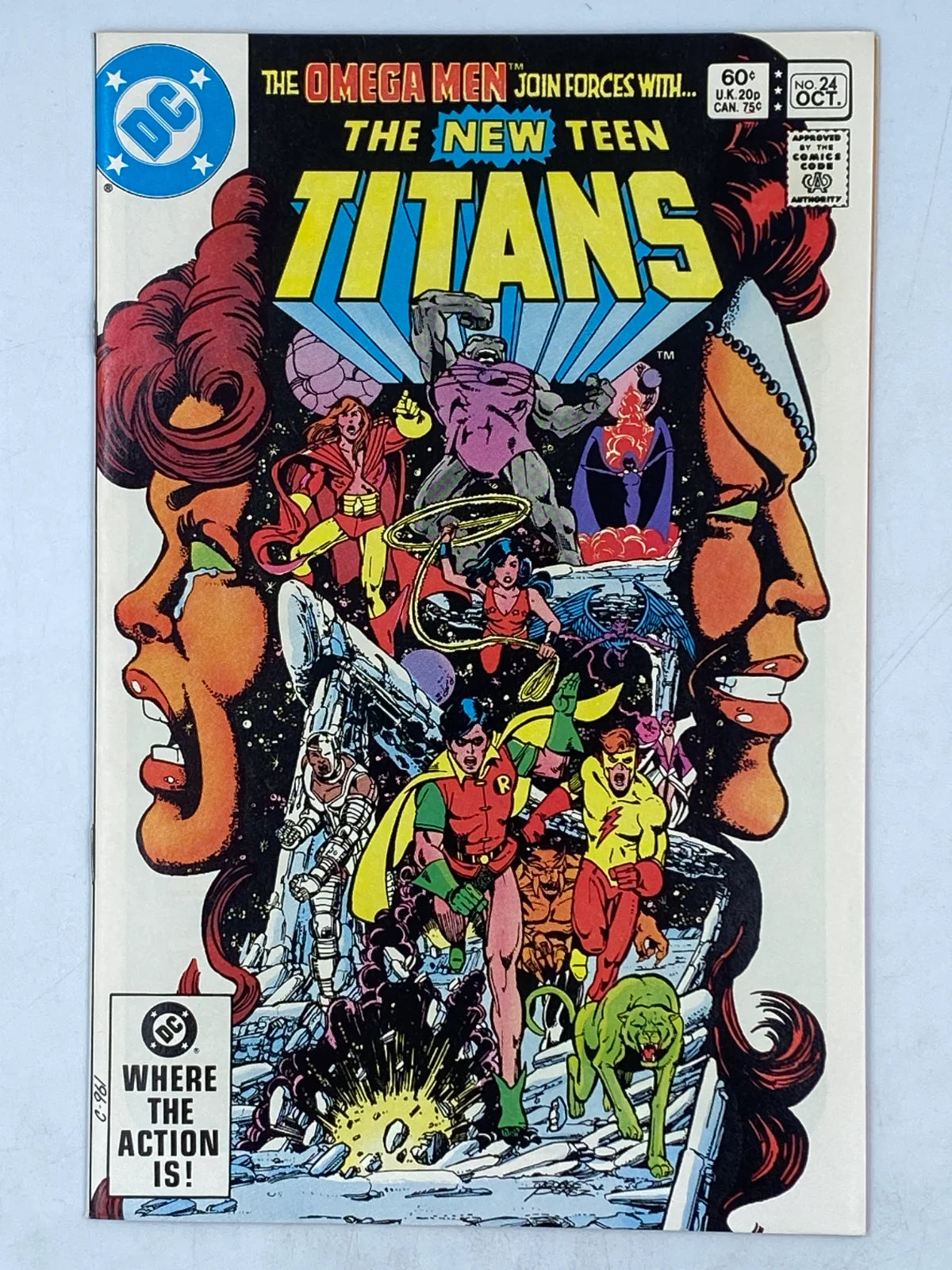 The New Teen Titans #24 (October 1982) from DC Comics