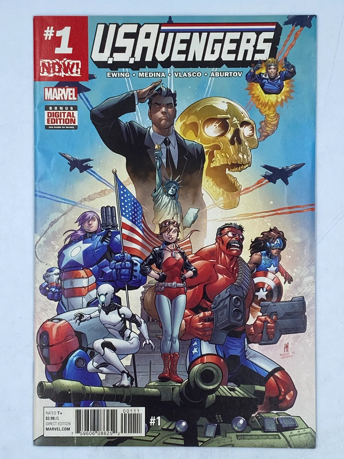 U.S. Avengers #1 (Marvel Comics, March 2017)