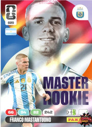 609 Franco Mastantuono| Master Rookie| Panini