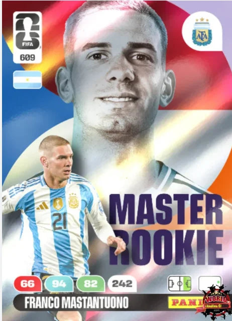 609 Franco Mastantuono| Master Rookie| Panini