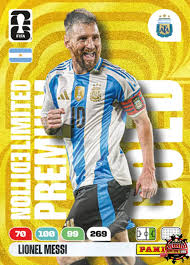 Panini|Adrenlyn XL|FIFA World Cup|2026|Lionel Messi|Premium Gold Limited Edition