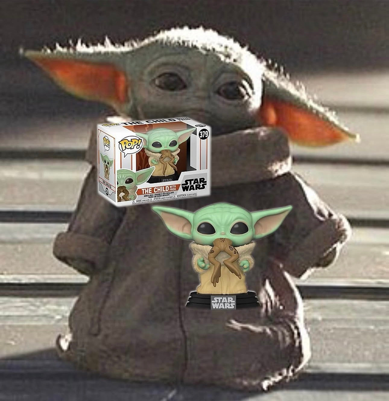 The child with frog Funko pop 379