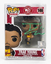 Trae Young Signed Autographed Atlanta Hawks Funko Pop #146 JSA COA