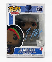 Ja Morant Signed Autographed Memphis Grizzlies Funko Pop #129 JSA COA