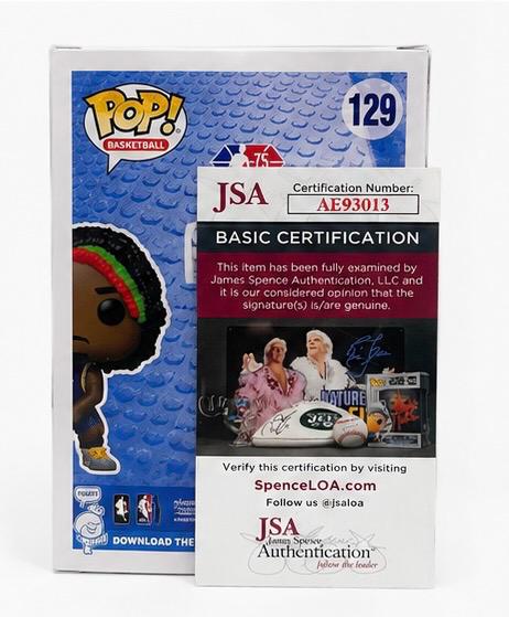 Ja Morant Signed Autographed Memphis Grizzlies Funko Pop #129 JSA COA