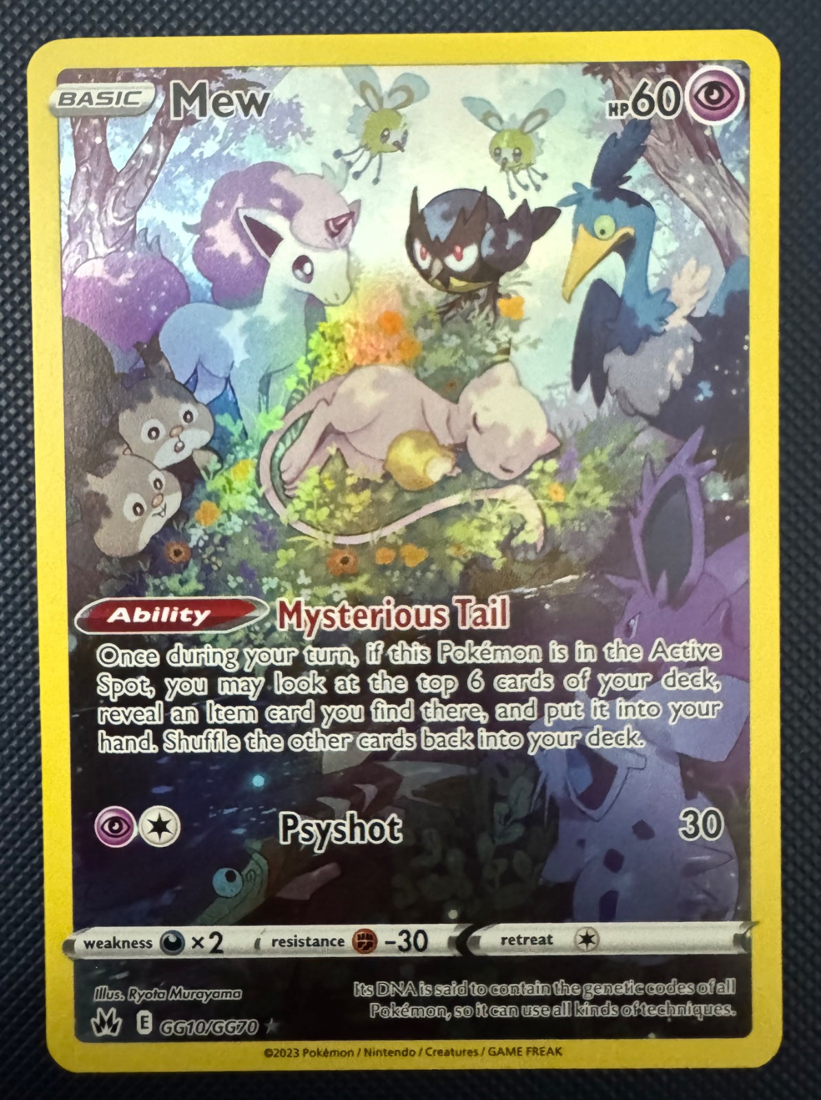 Mew GG10/GG70 (Crown Zenith: Galarian Gallery)