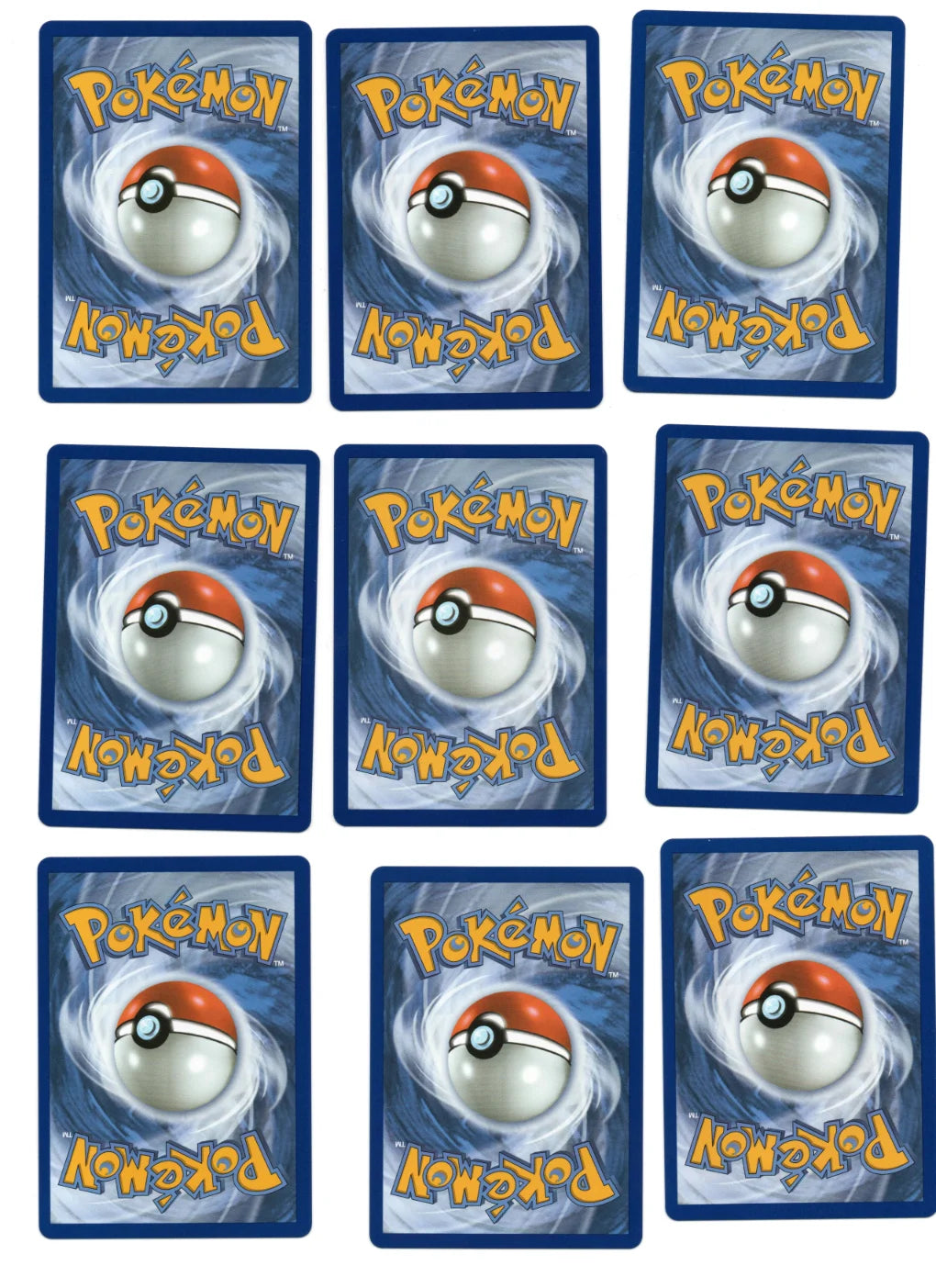 Pokemon First Partner Series 3 Illustration Full Set Of 9 Cards NM