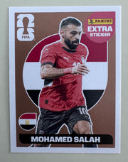 Mohamed Salah extra bronze sticker world cup 2026