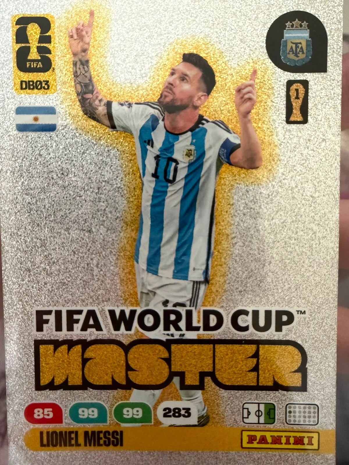 Lionel Messe Fifa World cup master