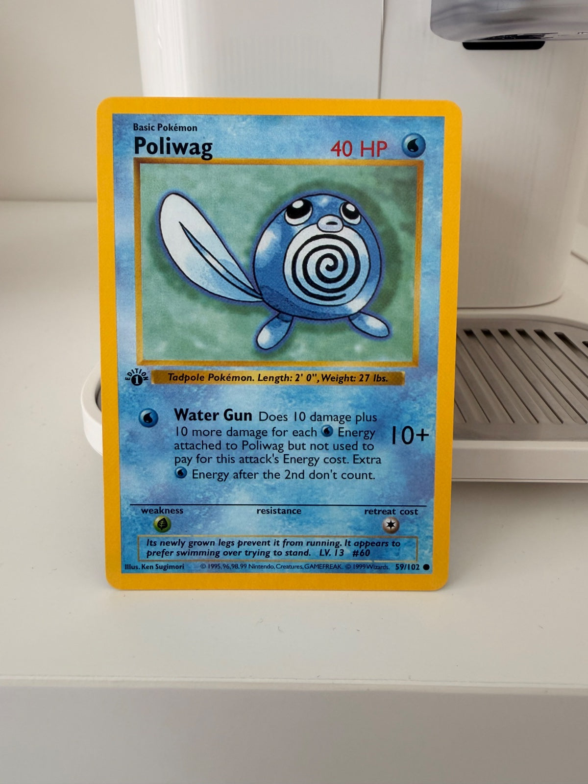 Poliwag 59 · 1st Edition (Base Set (1st Edition & Shadowless))