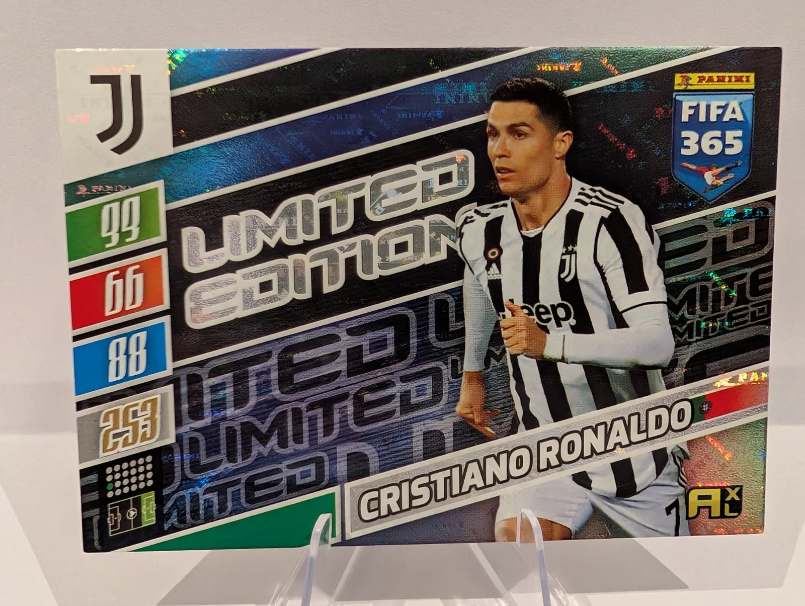 Cristiano Ronaldo - Limited Edition Premium - Panini Adrenalyn XL FIFA 365 2022
