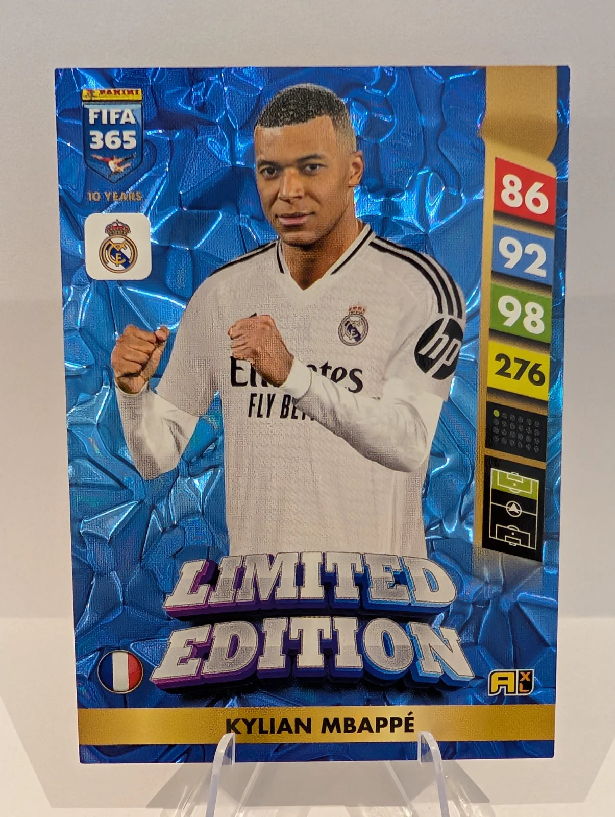 Kylian Mbappe - Limited Edition - Panini Adrenalyn XL FIFA 365 2025