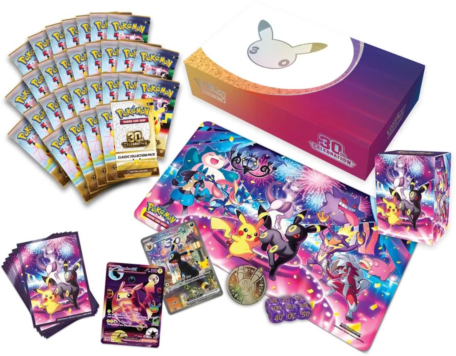 (PRE ORDER) Pokemon 30th Anniversary: Ultra Premium Collection Box - NIGHT