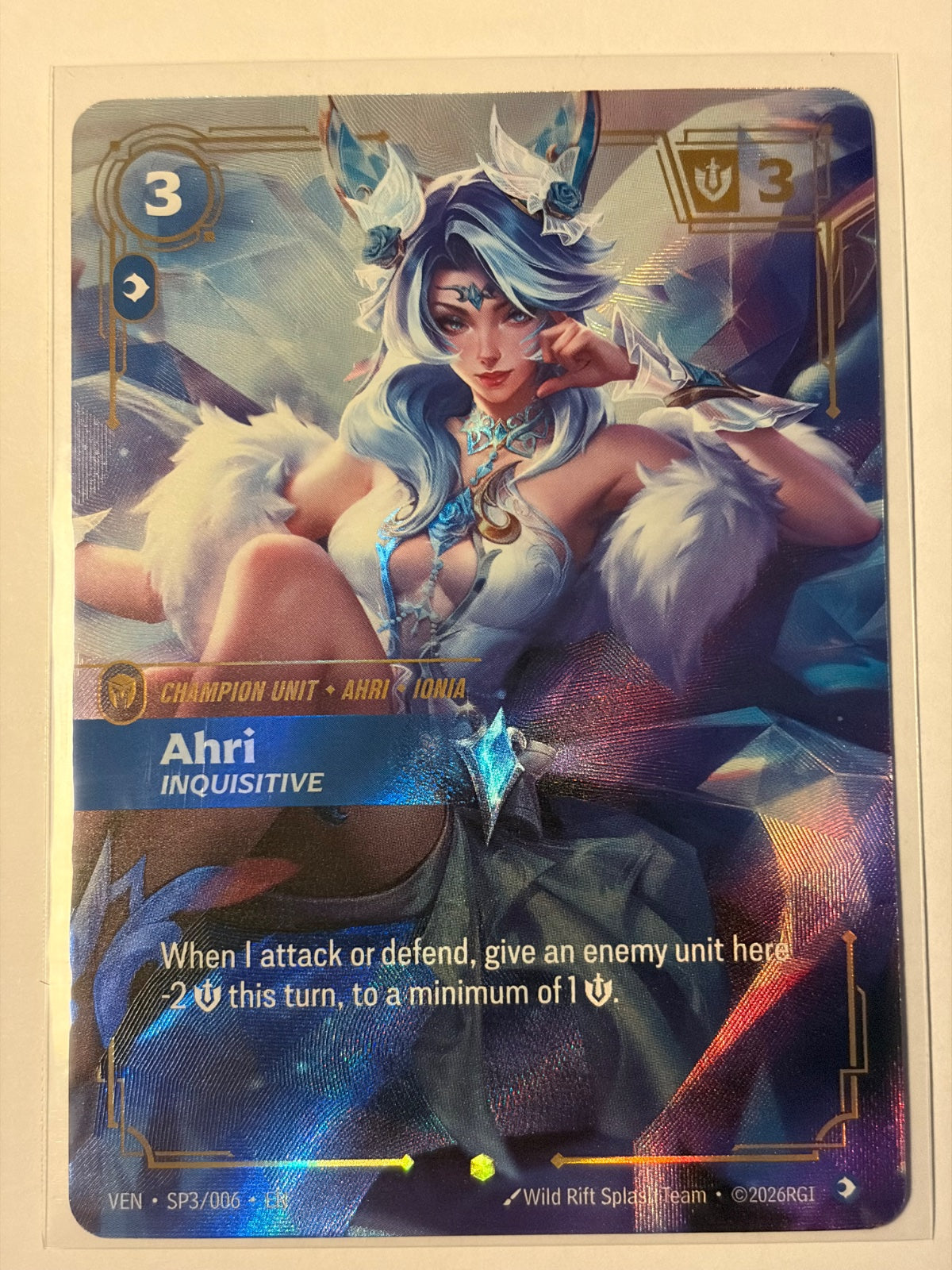 Ahri, Inquisitive SP3/006 (Vendetta)
