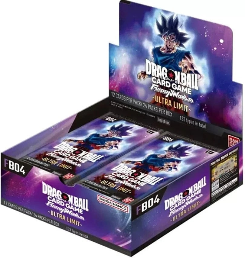 DragonBall Super Fusion World Ultra Limit FB04 Booster Box English