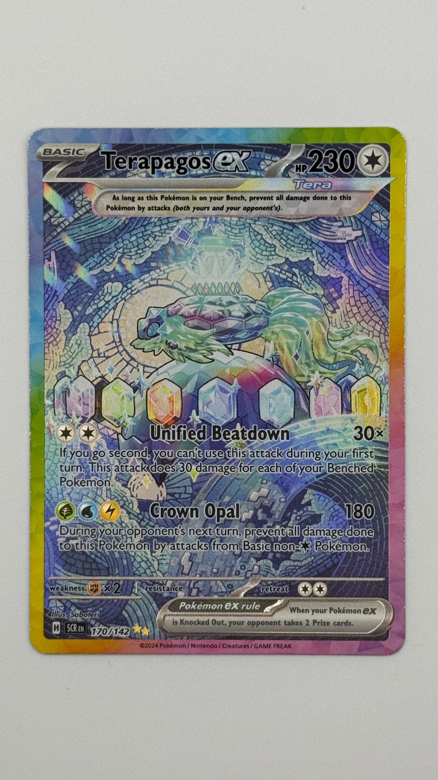 Terapagos ex 170/142 (Stellar Crown) SIR