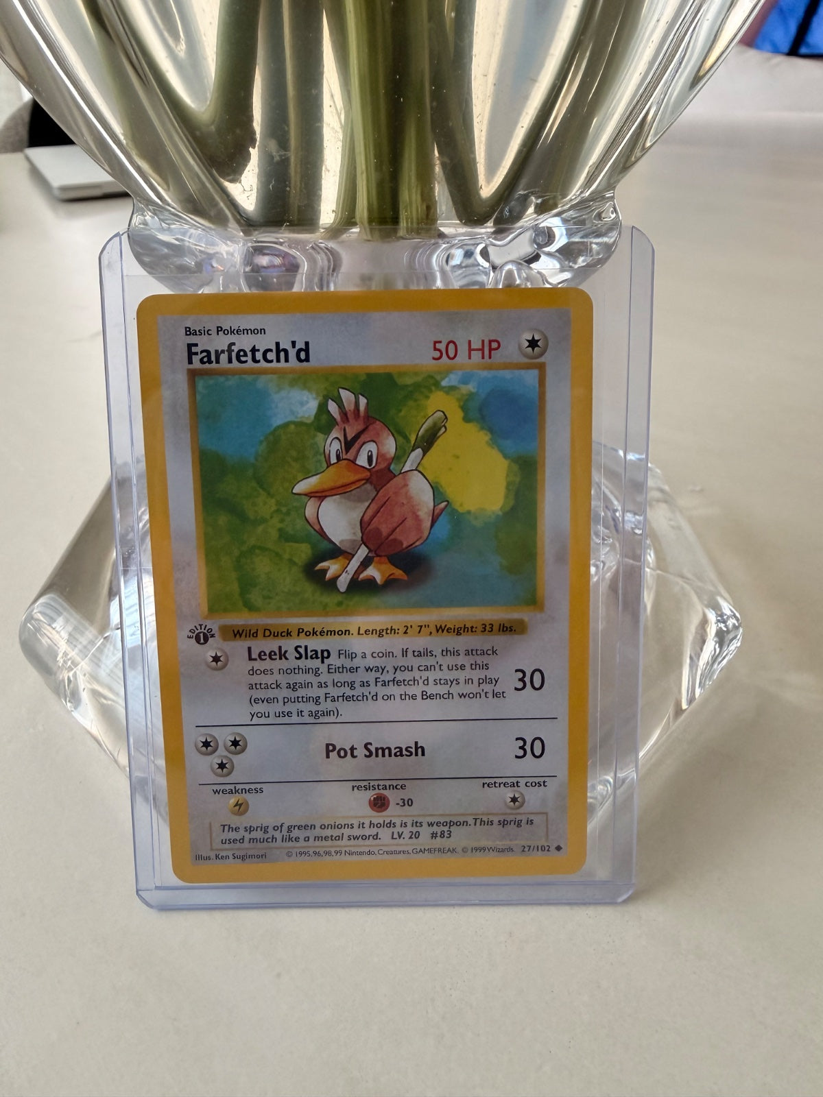 Farfetch'd 27 · 1st Edition (Base Set (1st Edition & Shadowless))