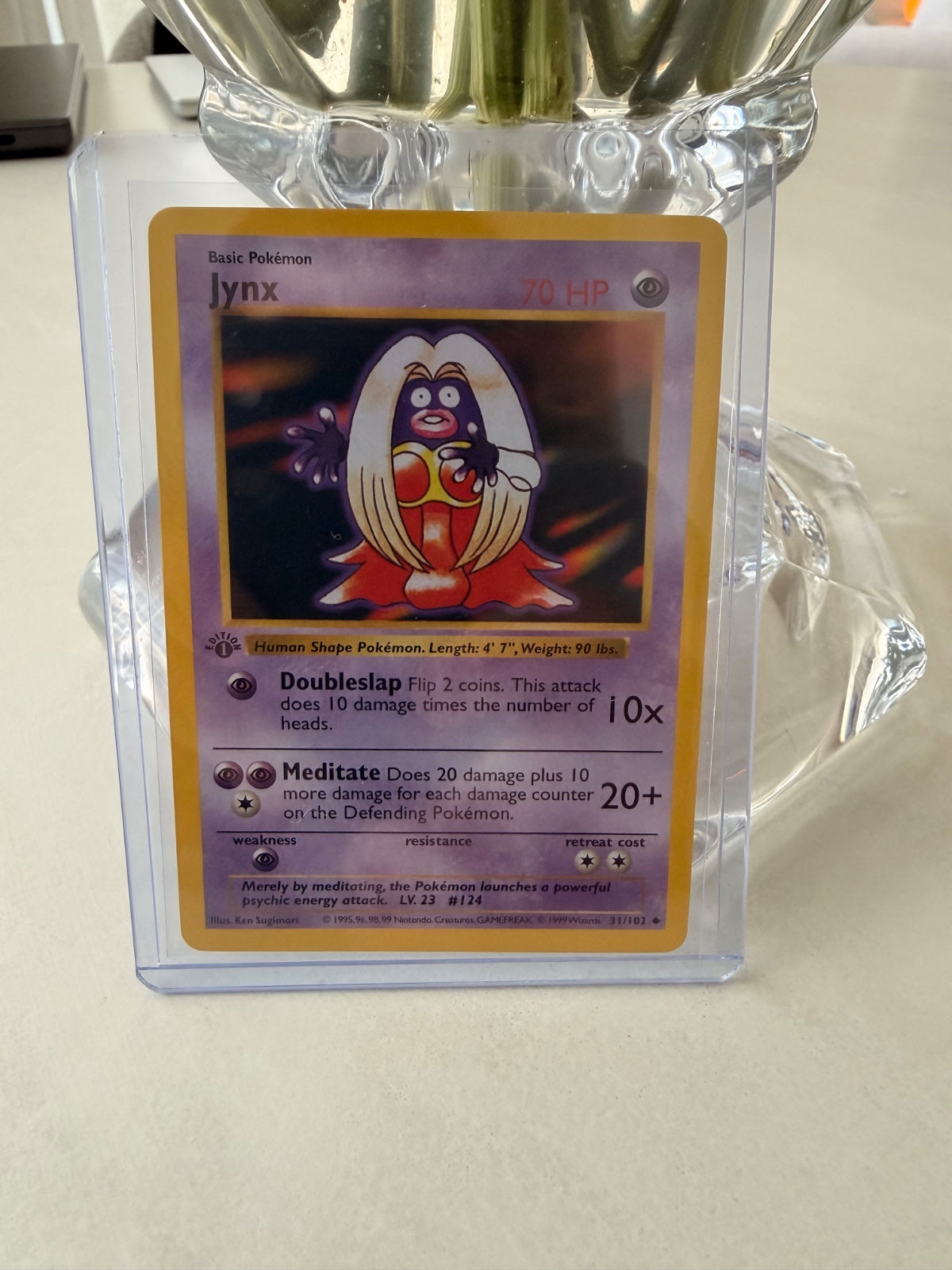 Jynx 31 · 1st Edition (Base Set (1st Edition & Shadowless))