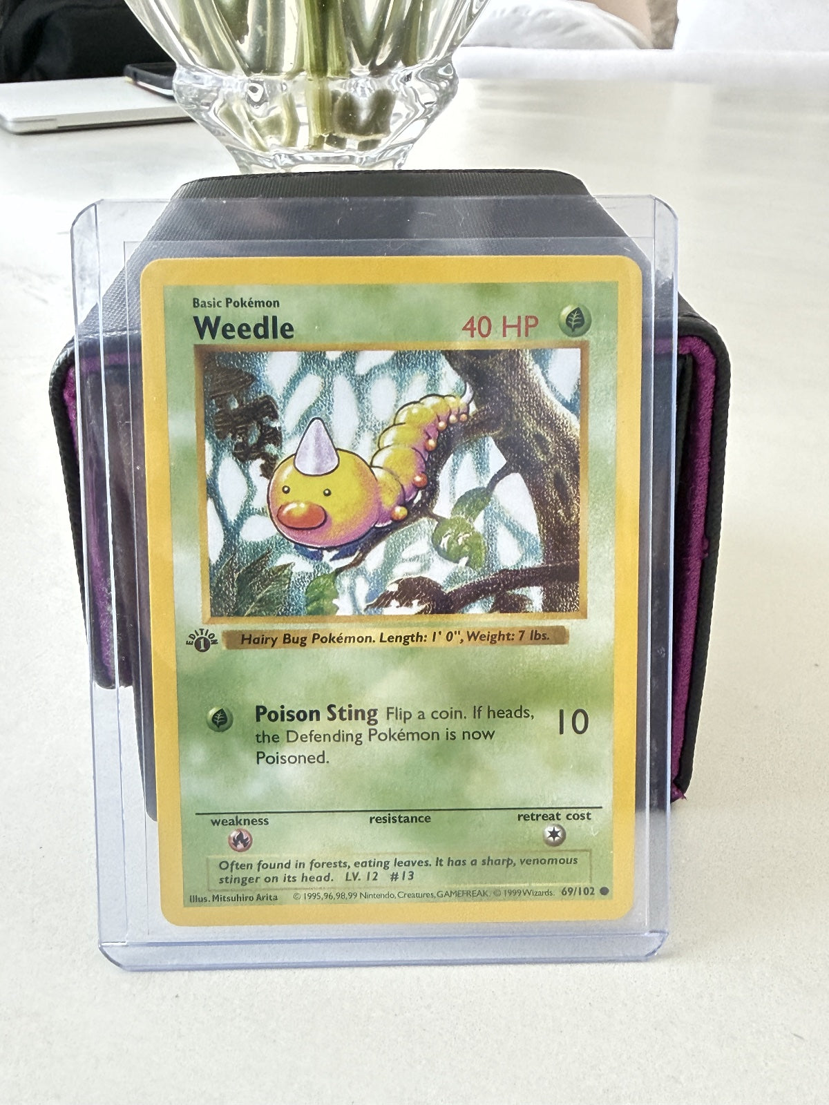 Weedle 69 · 1st Edition (Base Set (1st Edition & Shadowless))