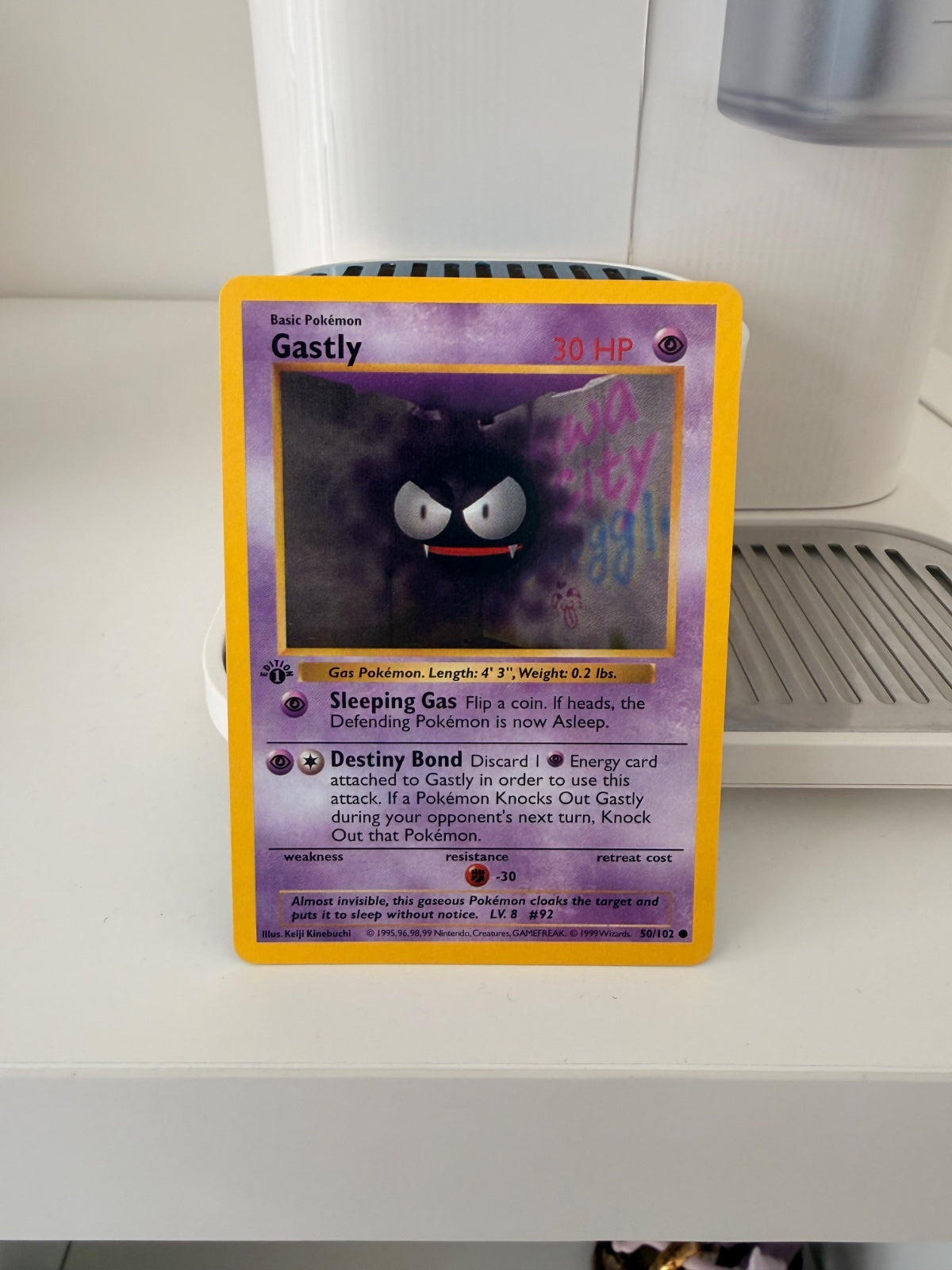 Gastly 50 · 1st Edition (Base Set (1st Edition & Shadowless))