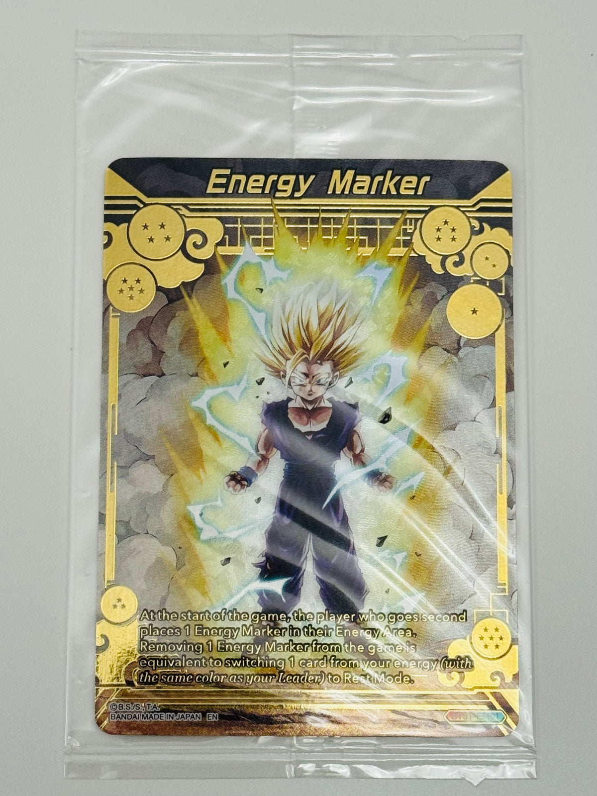 Gohan Energy Marker (Gold - Sealed)