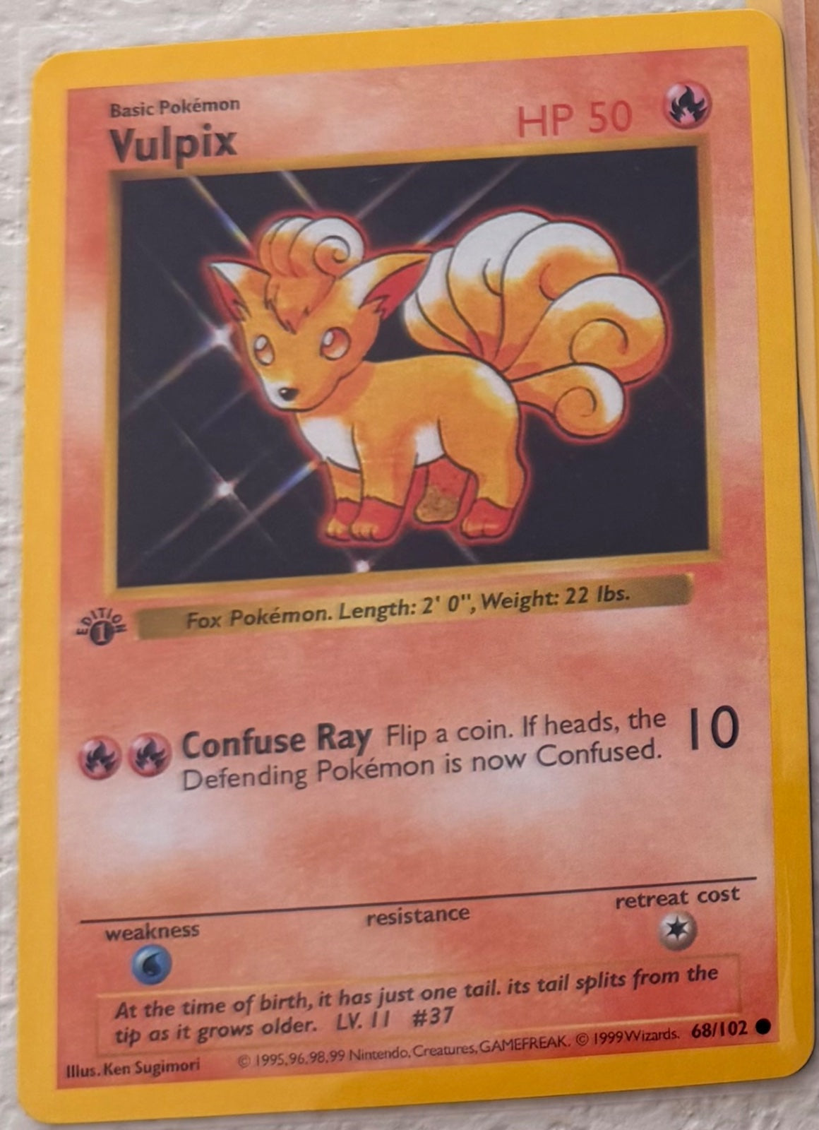 Vulpix 68 · 1st Edition (Base Set (1st Edition & Shadowless))