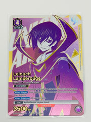 Union Arena Lelouch Lamperouge Top 4 Rare Battle