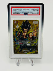 DRAGONBALL : GOGETA - 2ND ANV SERIALIZED - Japanese - PSA 10